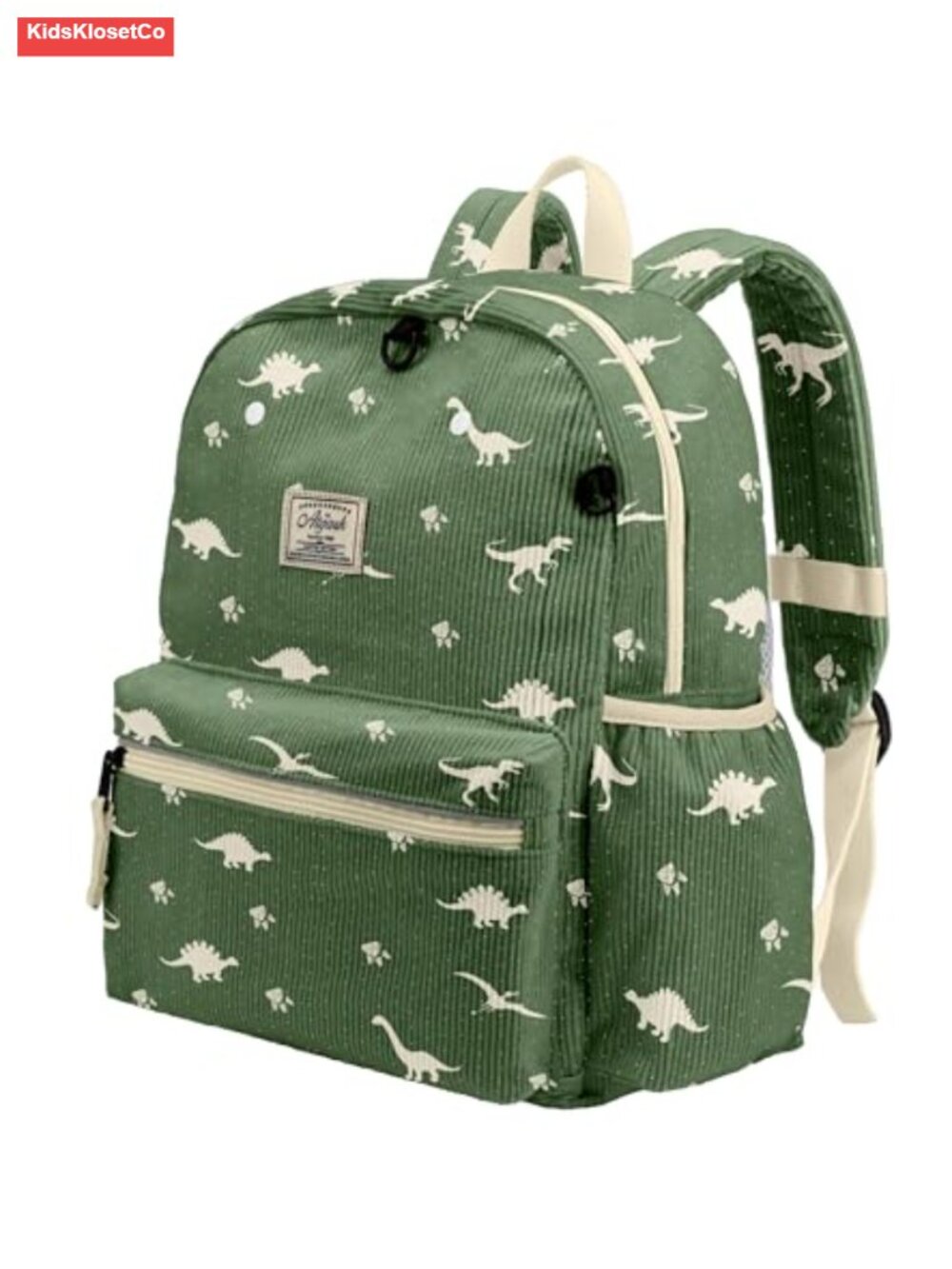Corduroy Toddler Backpack Kids Preschool Bag Lightweight Adjustable Reflective